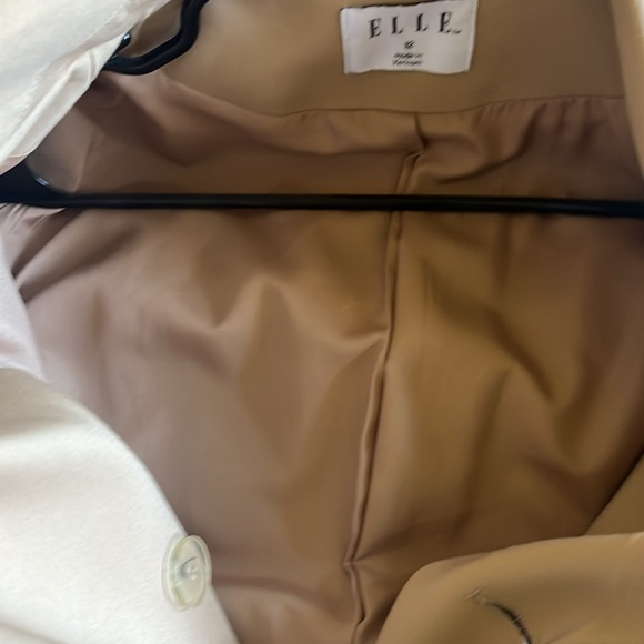ELLE Ladies Trench with belt size 12 - Picture 7 of 9